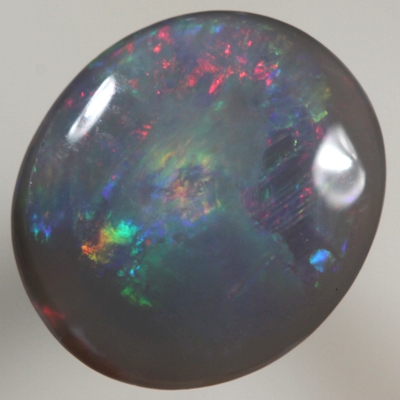 SOLID SEMI BLACK OPAL Sparkling bright multicolour